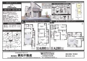 マーベラス富士本Ⅲ期販売図面